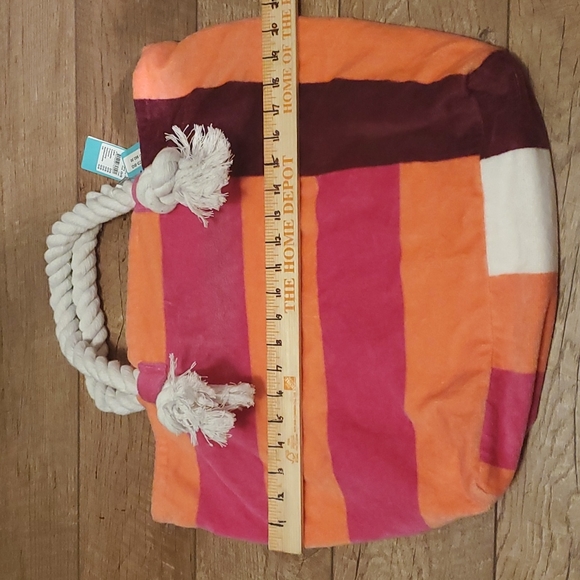 Seafolly Bags Seafolly Australia Color Block Terry Tote Bag Poshmark